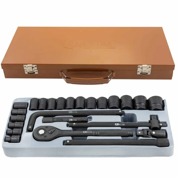 Набор инструментов 24пр. 1/2''(6гр.)(8-32мм)