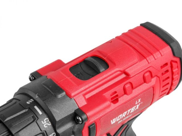 Аккум. дрель-шуруповерт WORTEX LX BD 1215 Li в чем. 12 В, 25 Н*м, 2х1.5 А*ч, БЗП 10 мм