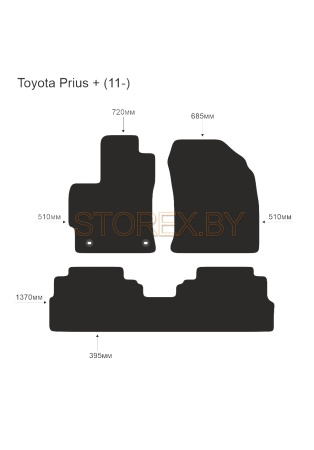 Toyota Prius + (11-) copy