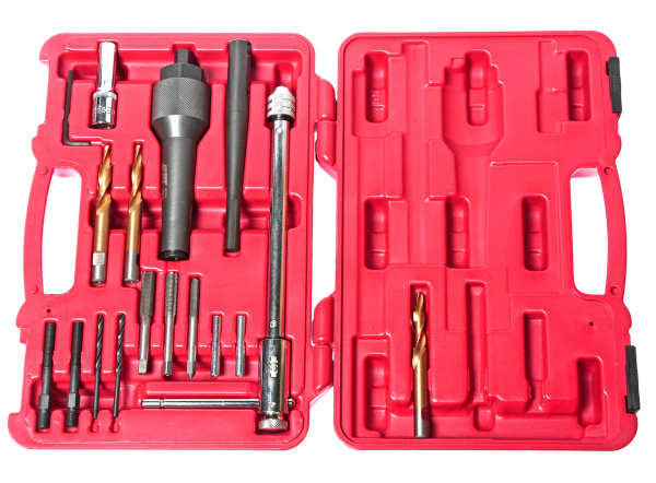 Набор инструментов для демонтажа свечей накаливания JTC 4054 (16 предметов в кейсе)