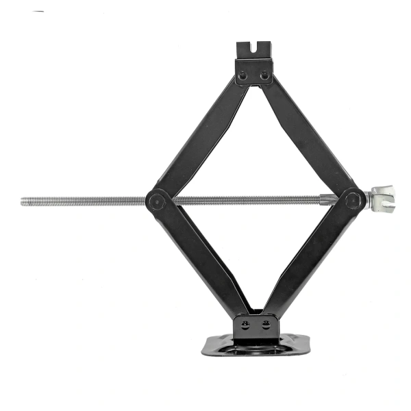 Домкрат механический ''ромб''2,5т с резиновой накладкой и ручкой-воротком с головкой 19мм (h min-100мм h max-485мм), в водоотталкивающем чехле