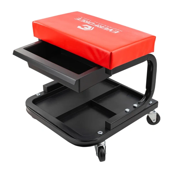 Стул слесарный передвижной с инструментальной полкой