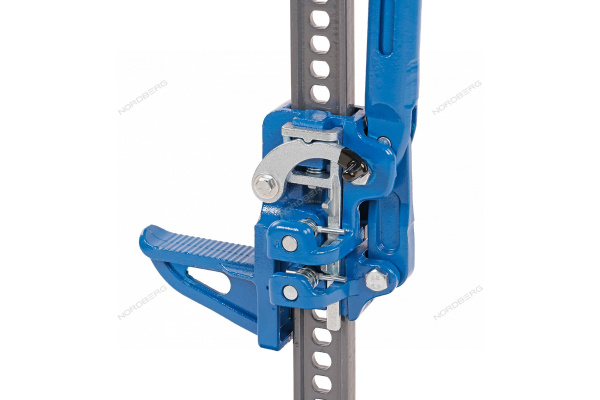 Домкрат реечный с держателем рукоятки и опорой в комплекте NORDBERG N024 (3,5 т, 123 см)