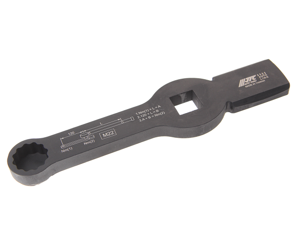Ключ для тормозных суппортов грузовых автомобилей 12-гранный JTC 5595-M22 (3/4", 22 мм)