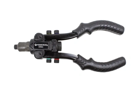 Заклепочник механический двуручный 2в1''Profi''(L-260мм, вытяжные:2.4, 3.2, 4.0, 4.8, 6.4мм, резьбовые заклепки:М3,М4,М5,М6,М8,М10), в кейсе