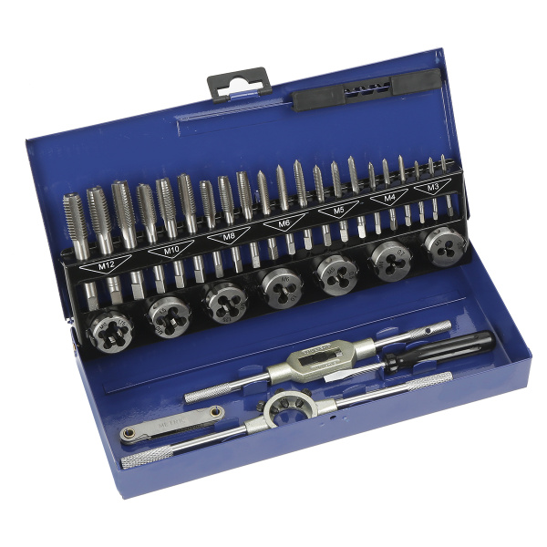 Набор метчиков и плашек Car-Tool CT-W032 (32 предмета)