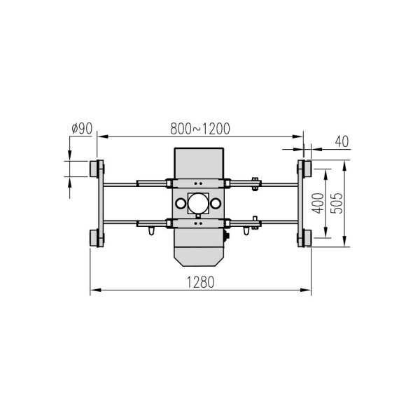 Подъемник канавный г/п 16 т Хорекс Авто DP16DC