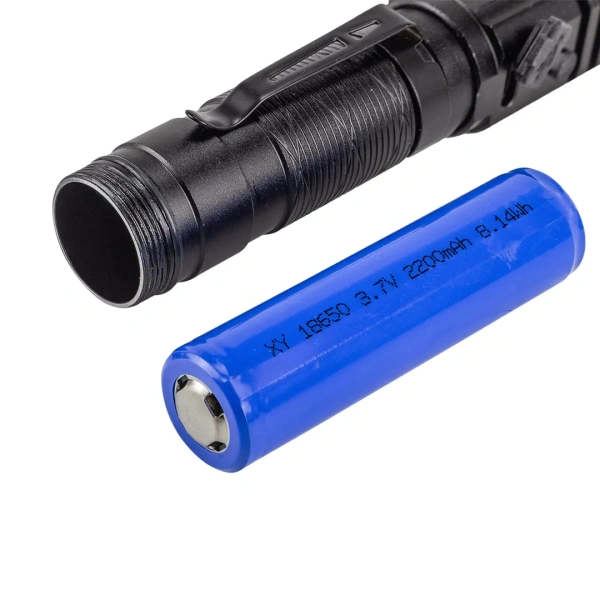 Фонарь светодиодный аккумуляторный (IPX4, 2 режима освещения)