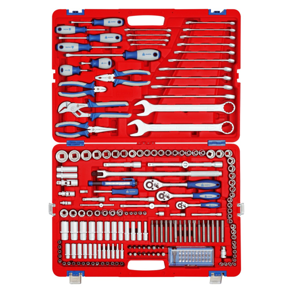 Набор инструментов универсальный МАСТАК 01-212C (212 предметов)