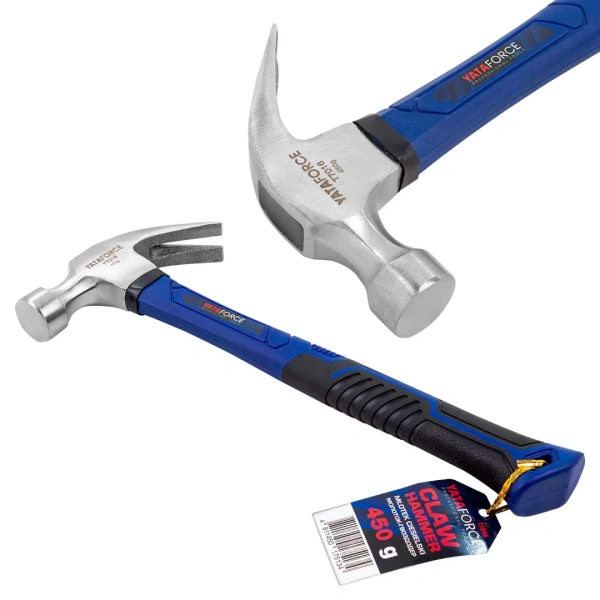 Молоток-гвоздодер 450гр.