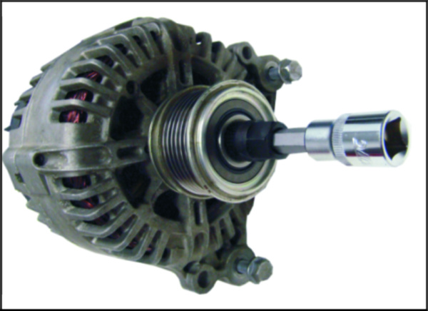 Съемник шкивов генераторов JTC 4738 (14 предметов в кейсе)