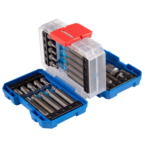 KING TONY Набор вставок (бит) 10 мм, Torx, Spline, Hex, 41 предмет