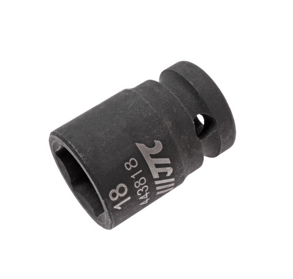 Головка торцевая ударная JTC 443818 (1/2", 18 мм, L=38 мм)