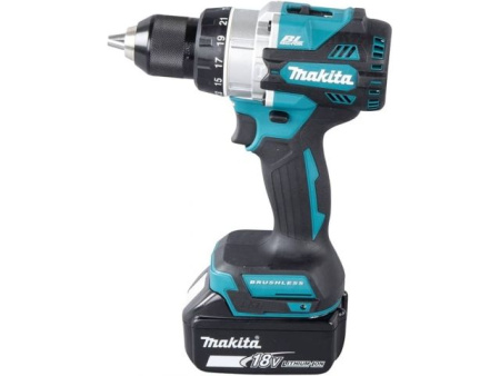 Аккум. ударная дрель-шуруповерт MAKITA LXT DHP 486 RTJ в кейсе