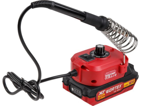 Аккум. паяльник WORTEX CSI 4018 в кор. ALL1 XLT SET