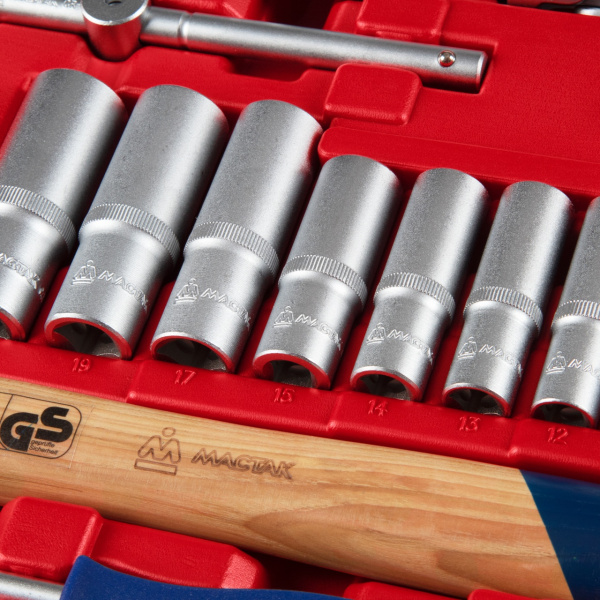 Набор инструментов универсальный МАСТАК 01-137C (137 предметов)