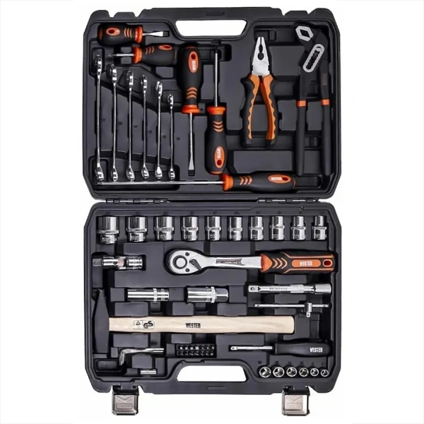 Набор инструментов 56пр. 1/4'', 1/2''