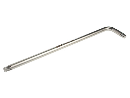Ключ TORX Г-образный удлиненный JTC 73430 (T30H, L=160 мм)