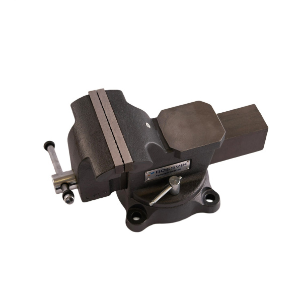 Тиски слесарные ROSSVIK SVD150 (150 мм, поворотные, с наковальней)