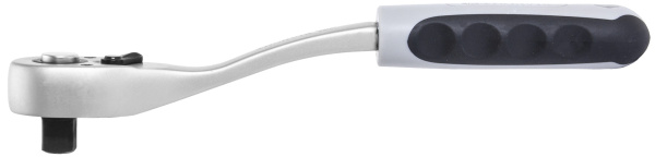 S1R272 Трещоточная рукоятка изогнутой формы 1/4"DR, 72 зубца