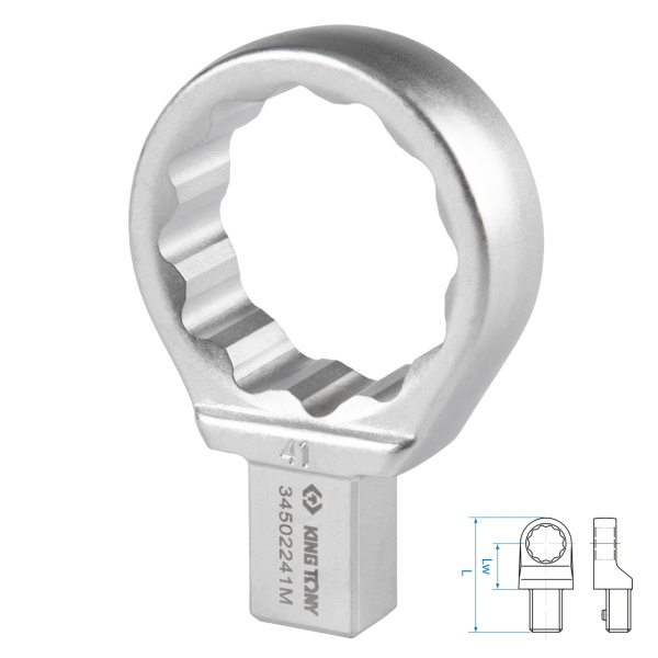 Насадка накидная серии FIT KING TONY 34502241M (41 мм, 14х18 мм)