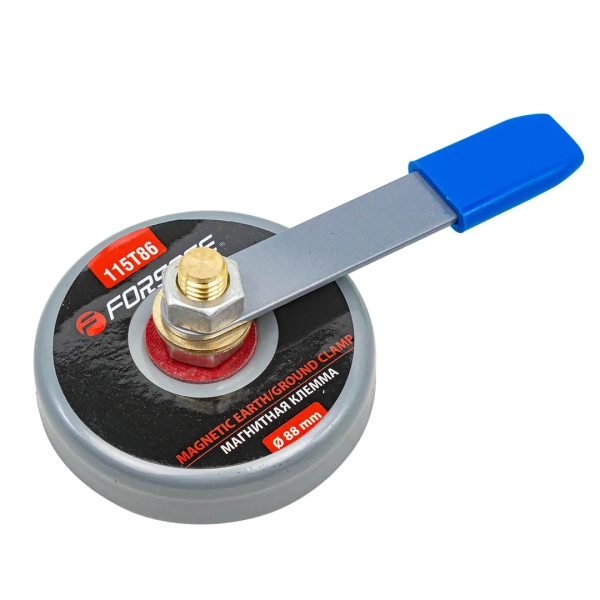 Магнитная клемма ''масса''(диам.88мм), в блистере