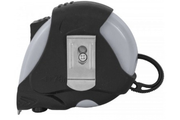 Рулетка в обрезиненном корпусе SMT519, 5 м