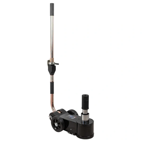 Домкрат подкатной пневмогидравлический 30т/15т (h min 150мм, h max 30т-73мм/15т-66мм, удлинители 45+75мм)