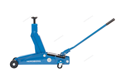 Домкрат подкатной для автолюбителя 3 т в кейсе Н=192-533 мм NORDBERG N3203EC