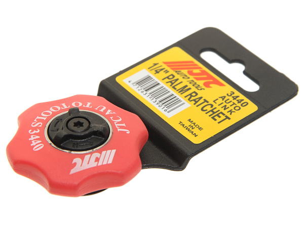 Трещотка мини JTC 3440 (1/4", 72 зуба, 23 мм, d=48 мм)