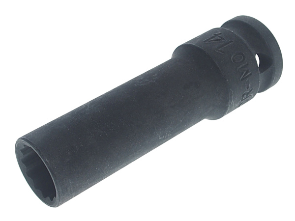 Головка торцевая 12-ти гранная ударная тонкостенная JTC 448314 (1/2", 14 мм, L=82 мм)