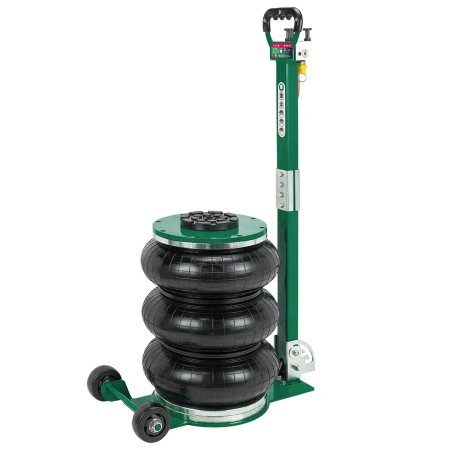 Домкрат подкатной пневматический 6т (h min-150мм,h max-400мм,Ø-300мм)