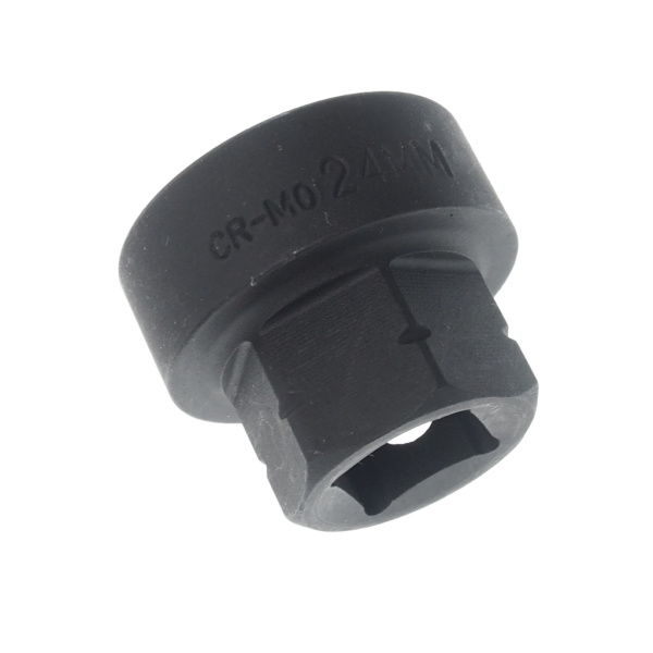 Головка торцевая ударная мини JTC 442824 (1/2", 24 мм, L=28 мм)