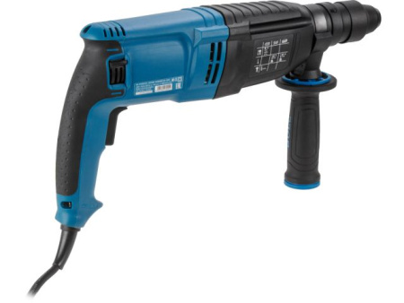 Перфоратор BULL BH 2602 в чем. Xcase 800 Вт, 3.0 Дж, 4 реж. + 2 зубила, 3 сверла, БЗП в комплекте