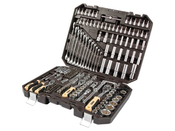 Набор головок и ключей 219пр. 1/4",3/8",1/2" PRO STARTUL DAKAR (PRO-219DK)