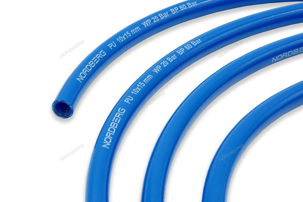 Полиуретановый шланг на катушке NORDBERG H1015PU, 10*15 мм, 1 м