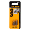 Набор вставок (бит) торцевых 1/4" Phillips PH1 25 мм 2 предмета TOLSEN TT20212
