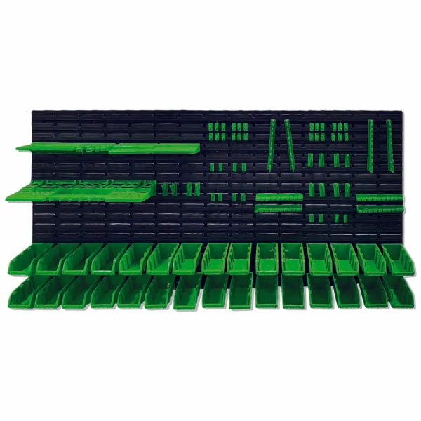 Настенный пластиковый стеллаж-органайзер для инструментов