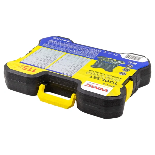 Набор инструментов 115пр. 1/4'', 1/2''(6гр.)