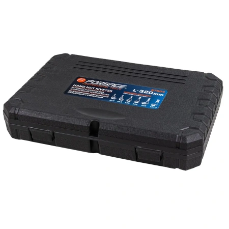 Заклепочник двуручный резьбовой усиленный (L - 320мм, резьбовые адаптеры - М3, М4, М5, М6, М8, М10)