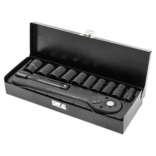 Набор инструментов ударных 12пр. 1/2''(6гр.)