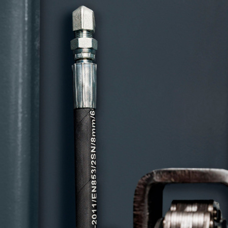 Автоподъемник двухстоечный ROSSVIK T4Е (4т, 220В/380В, синий/чёрный)