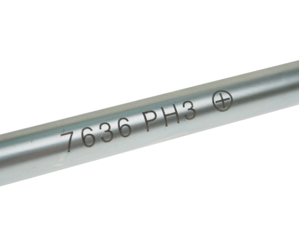 Отвертка крестовая усиленная JTC 7636 (PH 3,0х200 мм)