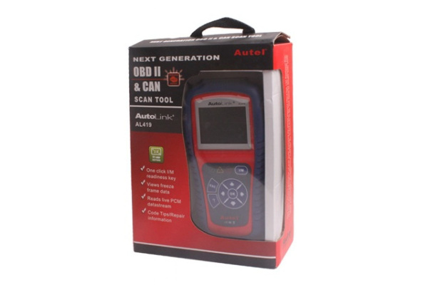 Сканер диагностический Autel Autolink AL419