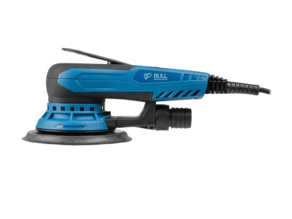 Эксцентриковая шлифмашина BULL OS 1550 E в кор. БЕСЩЕТ., 150 мм, 350 Вт, 4000-10000 об/мин