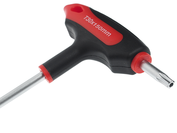 Ключ TORX Т-образный T30H с отверстием JTC 784830