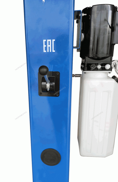 Подъемник двухстоечный NORDBERG N4120H-4,5T-220В