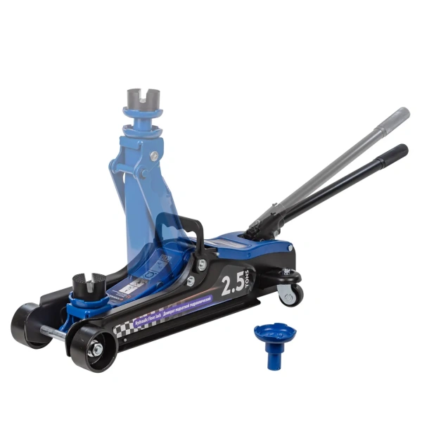 Домкрат подкатной гидравлический 2,5т (h min 80мм, h max 385мм)