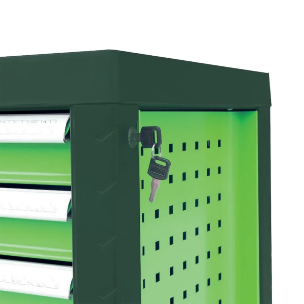 Тележка инструментальная 7-и полочная с набором инструментов 272пр