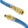 Шланг витой полиуретановый 10мм х 14мм х 15м с быстроразъемами (латунь, максимальное давление - 15bar, рабочая температура от -20 до +60 гр.)